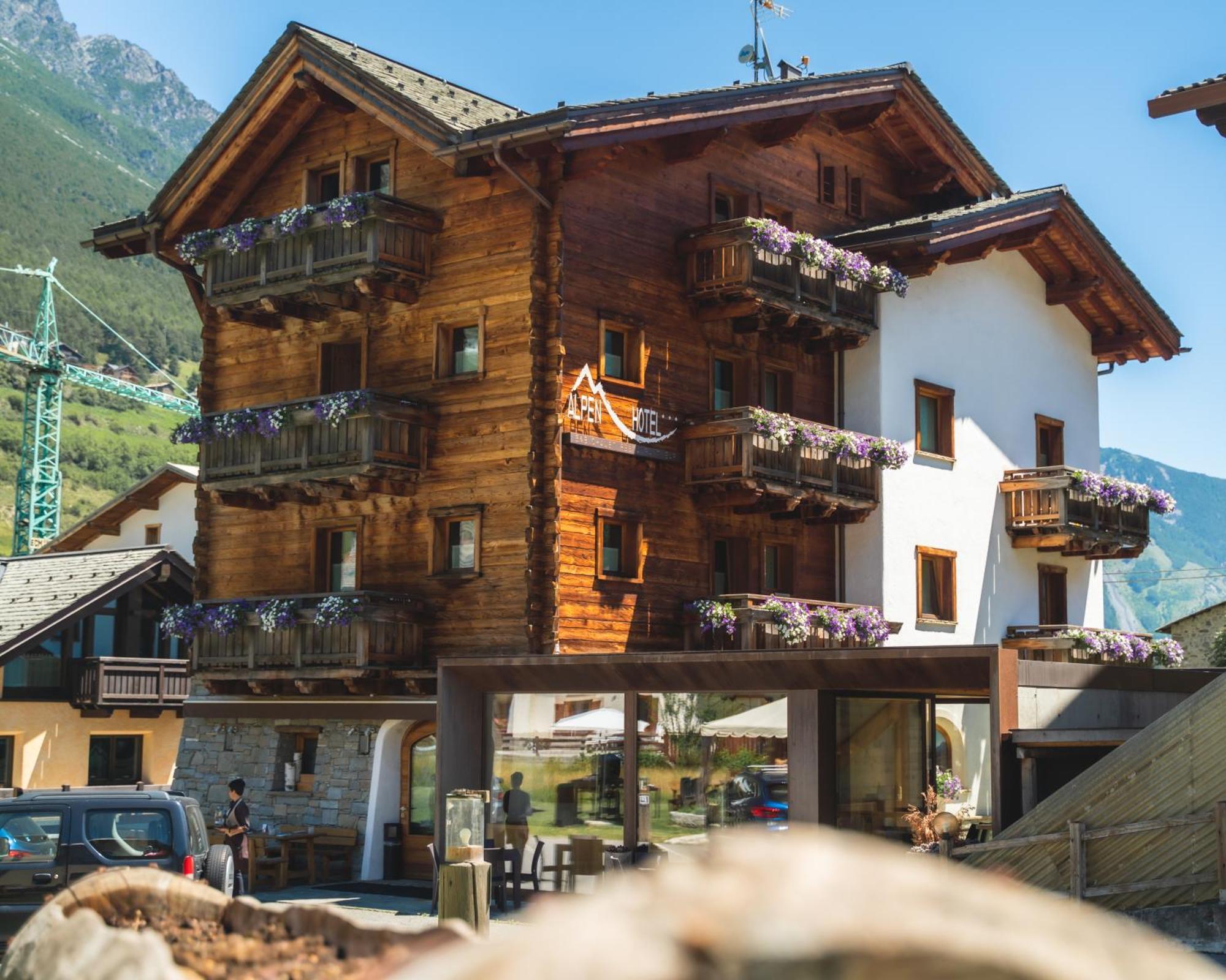 Alpen Hotel Chalet Pradelle المظهر الخارجي الصورة