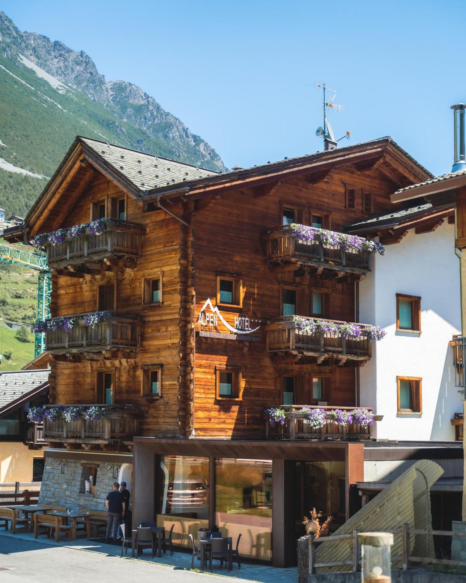 Alpen Hotel Chalet Pradelle المظهر الخارجي الصورة